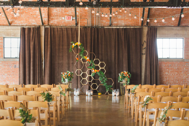 Hickory Street Annex wedding ceremony